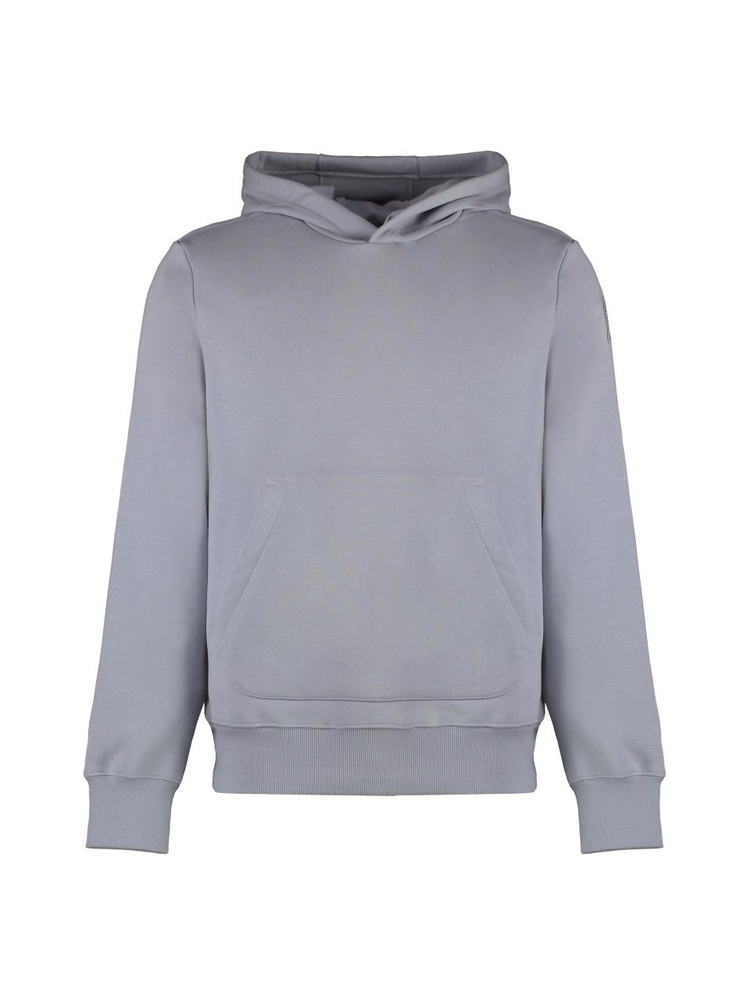 파라점퍼스 FW24 Hooded sweatshirt PMFLEY22P50_0778 grey