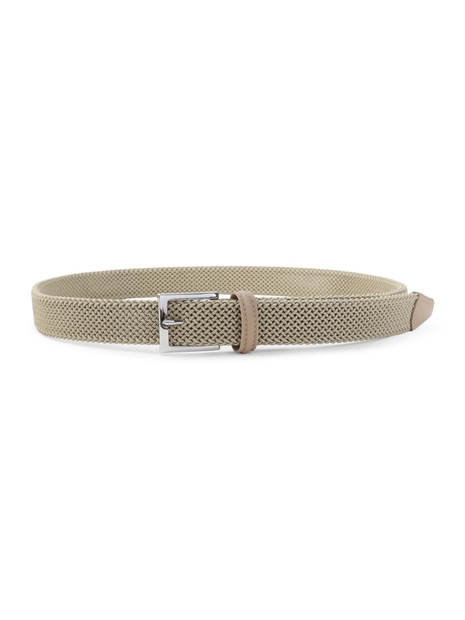 키톤 SS25 Kiton Calf Leather Belt USC3688N0115406001 Nude & Neutrals