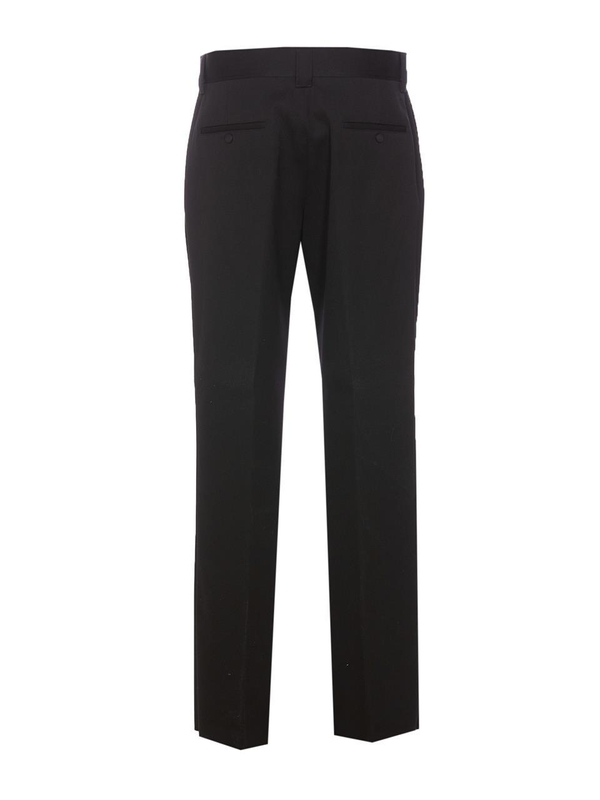 랑방 FW24 Lanvin Trousers Black TR0074488510 Black