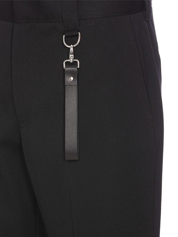 랑방 FW24 Lanvin Trousers Black TR0074488510 Black