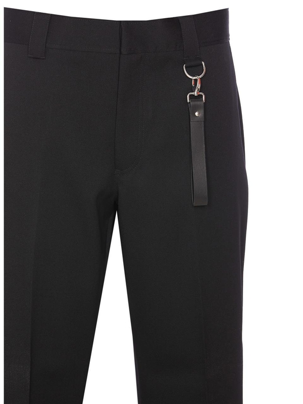 랑방 FW24 Lanvin Trousers Black TR0074488510 Black