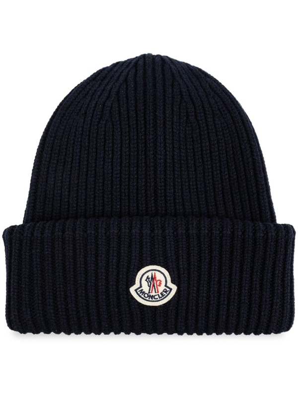 몽클레르 FW24 Moncler beanie 3B00066 M1127 Blue