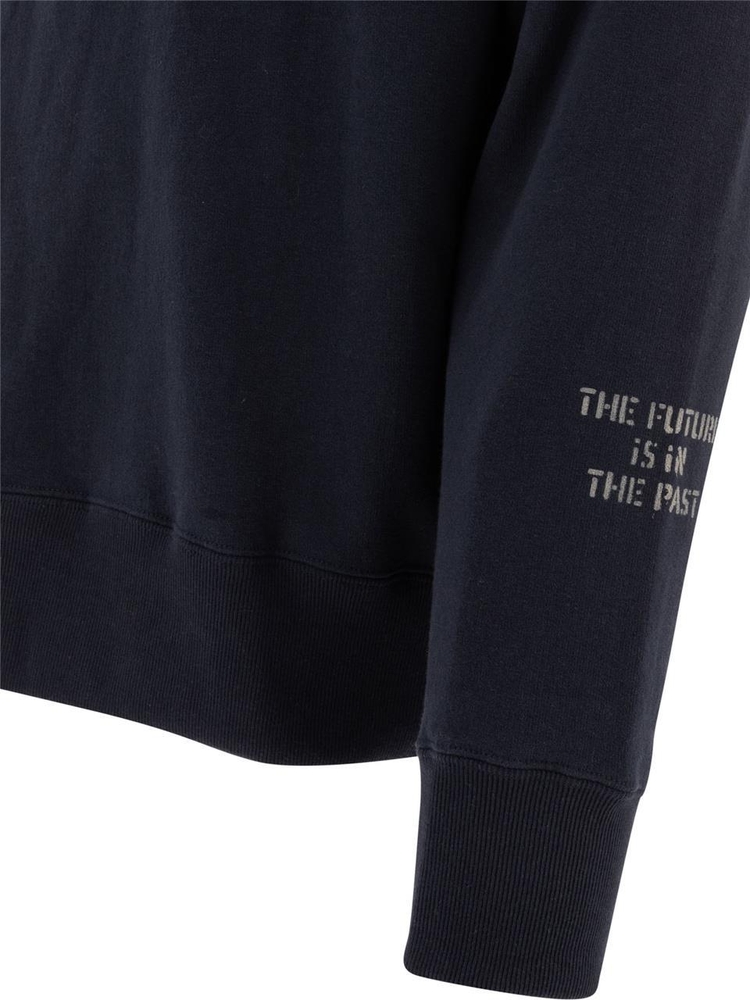 휴먼 메이드 FW24 Sweatshirts HM28CS008NAVY Black  