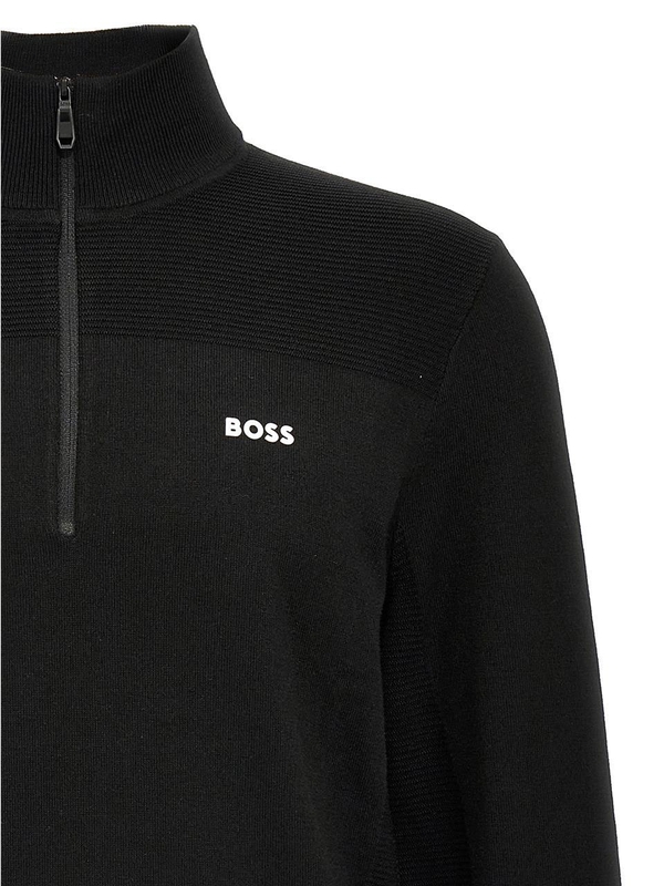 보스 FW24 Momentum-X sweater 50498560001 Black  