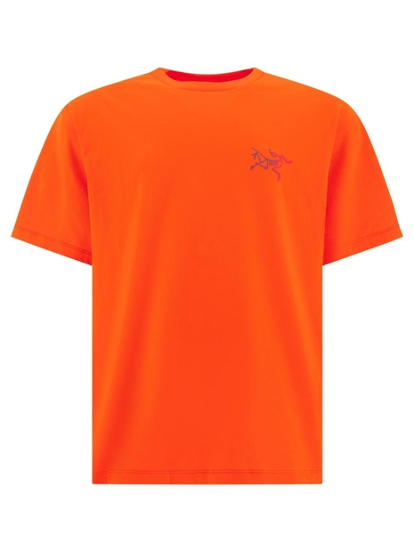 아크테릭스 FW24 T-shirts X000008464KRAGG CTTN SSSOLARIS/MULTI Orange