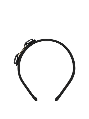 페라가모 SS25 Hair accessories 0572738 Black  