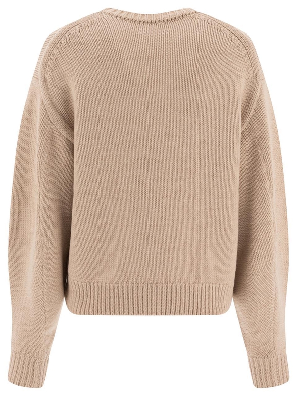 오라리 FW24 Knitwear A24AP05FLTOP BEIGE Beige