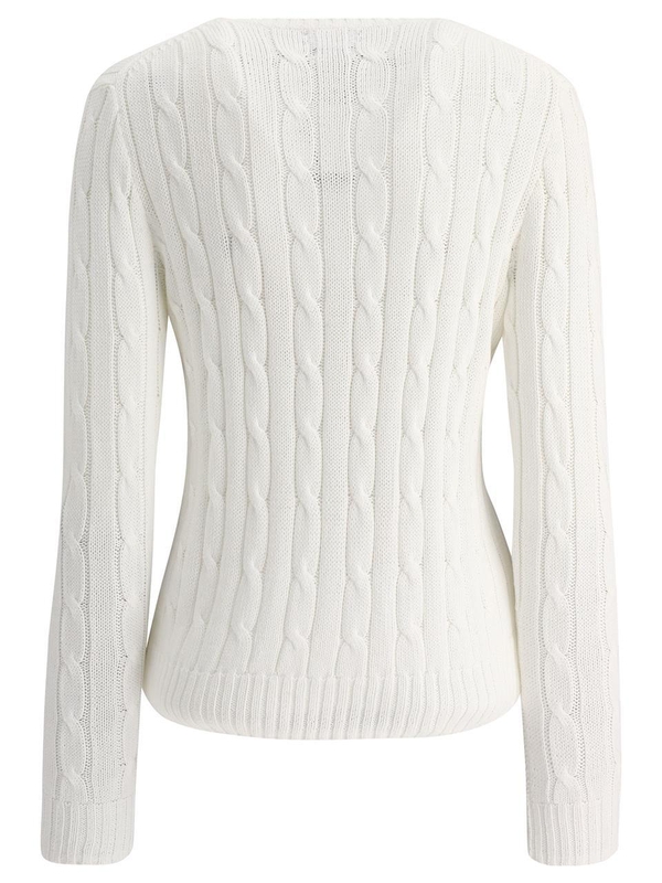 폴로 랄프로렌 SS25 Knitwear 211891640001WHITE White