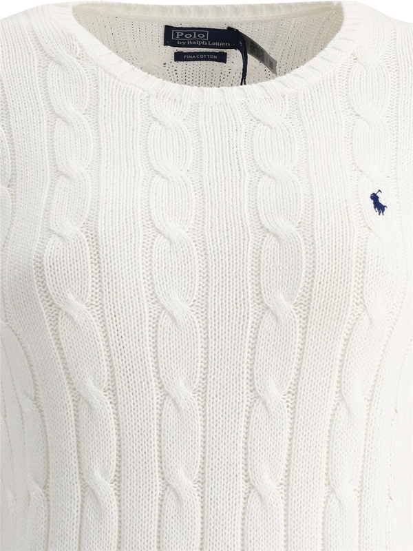 폴로 랄프로렌 SS25 Knitwear 211891640001WHITE White