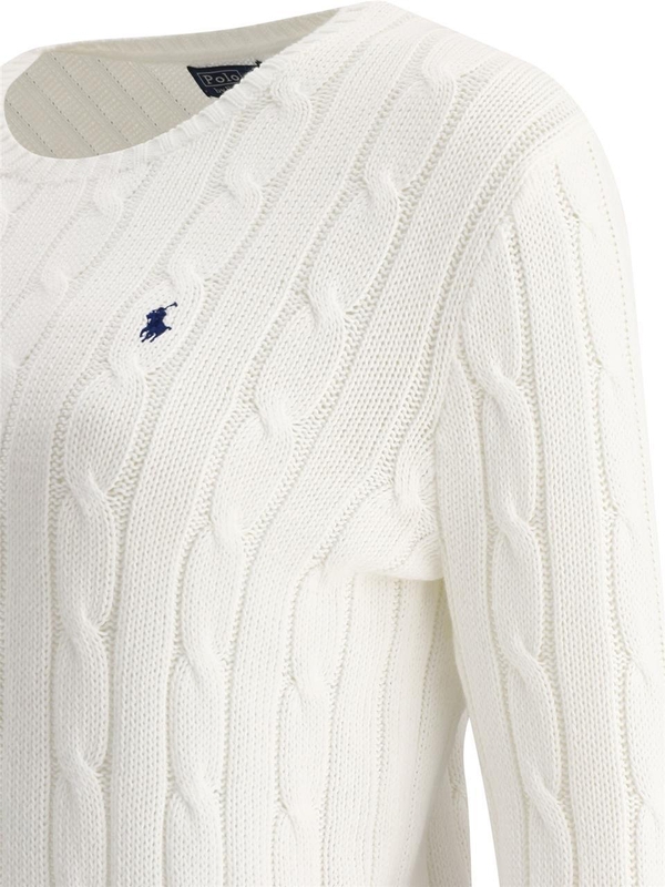 폴로 랄프로렌 SS25 Knitwear 211891640001WHITE White