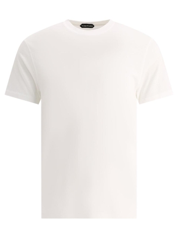 톰 포드 SS25 T-shirts JCS004JMT002S23AW002 White