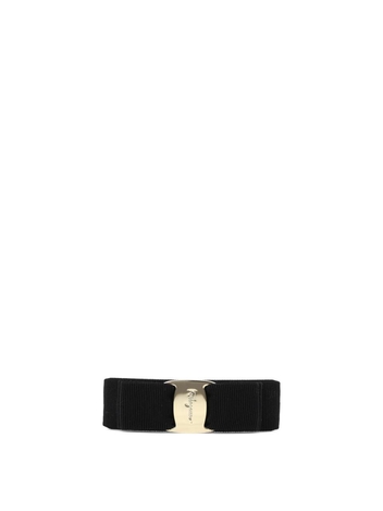 페라가모 SS25 Hair accessories 0495450 Black  