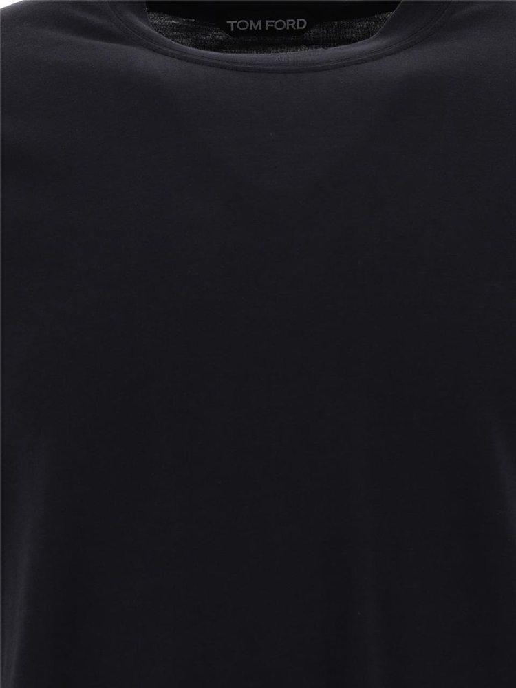 톰 포드 SS25 T-shirts JCS004JMT002S23LB999 Black  