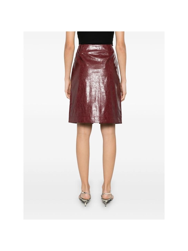 바움운드페르드가르튼 SS25 Leather Skirt Baum Und Pferdgarten 24024  C8206 One Color