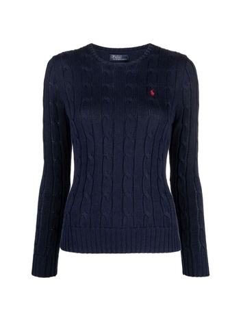 랄프 로렌 SS25 Sweater Ralph Lauren 211891640002  NAVY BLUE