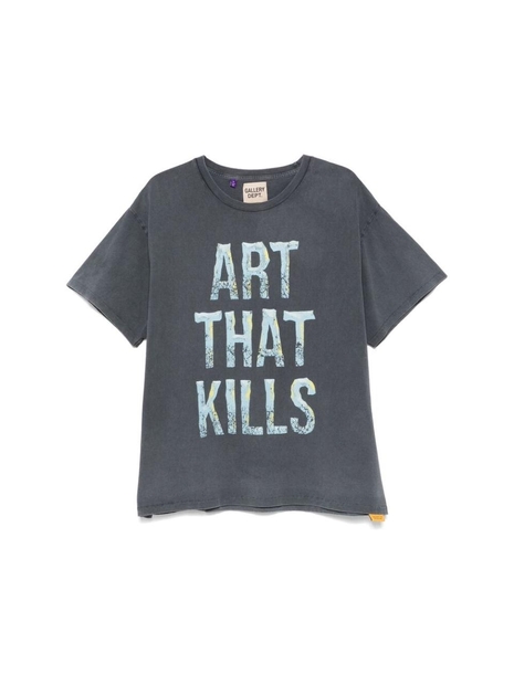 갤러리디파트먼트 SS25 T-shirt Gallery Dept. ATKT-10068  VIBLK GREY