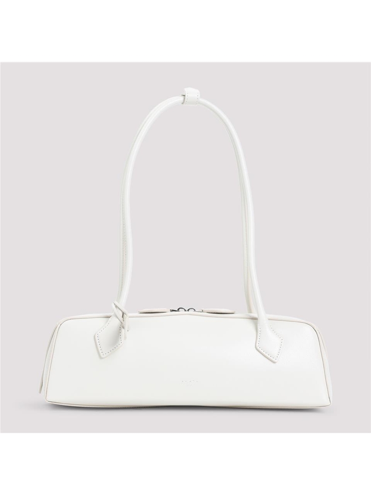 알라이아 SS25 Alaia The Dachshund Shoulder Bag AA1S06033CA212 Nude & Neutrals