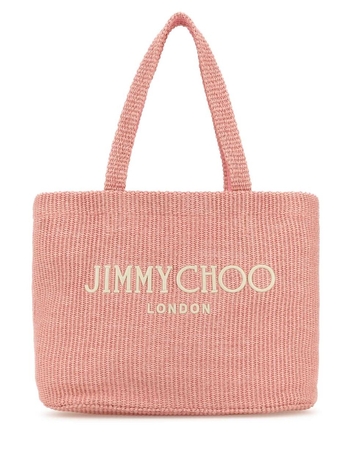 지미추 FW24 JIMMY CHOO HANDBAGS BEACHTOTEEWJYN ROSELATTE Pink