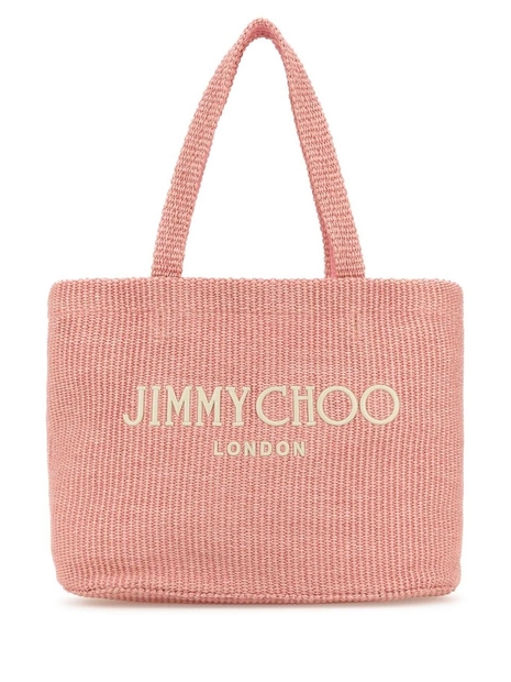 지미추 FW24 JIMMY CHOO HANDBAGS BEACHTOTEEWJYN ROSELATTE Pink