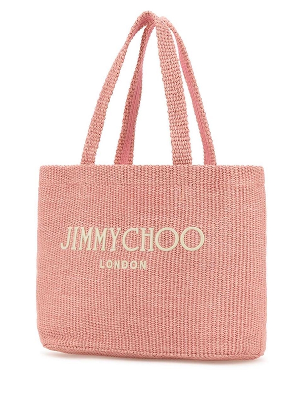 지미추 FW24 JIMMY CHOO HANDBAGS BEACHTOTEEWJYN ROSELATTE Pink