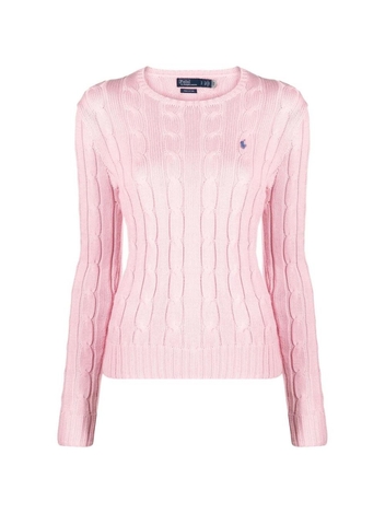 랄프 로렌 SS25 Sweater Ralph Lauren 211891640004  CARPI PINK