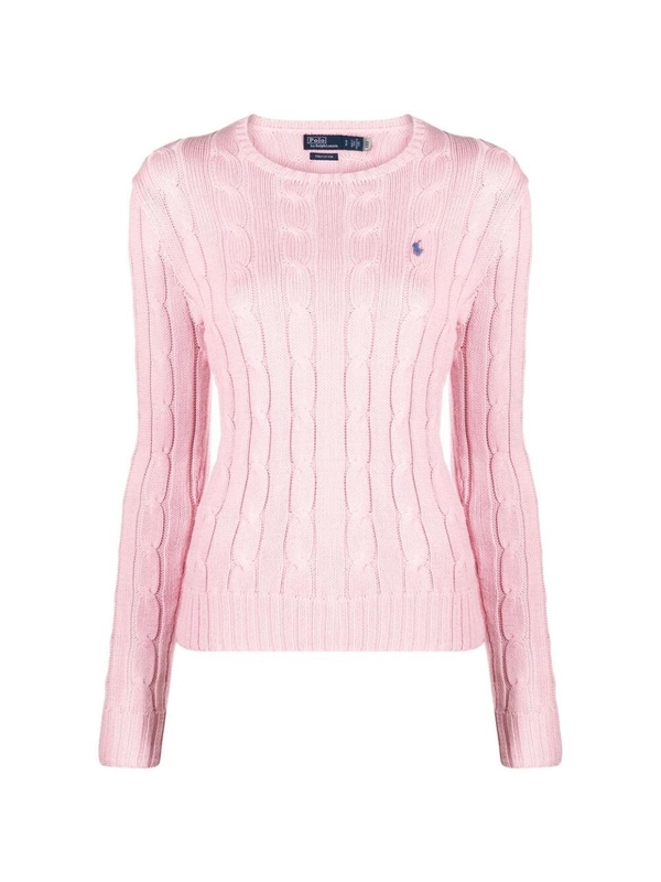 랄프 로렌 SS25 Sweater Ralph Lauren 211891640004  CARPI PINK