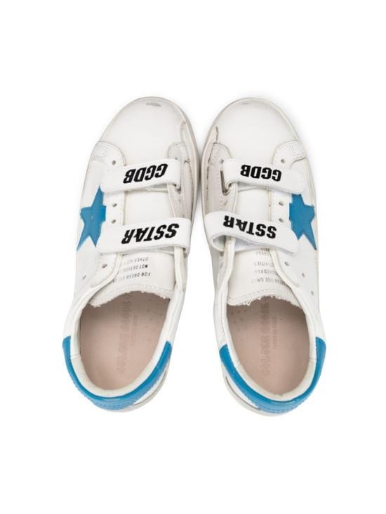 [해외배송] 23FW  키즈  골든구스 슈즈 GYF00177F004613 11521 WHITE LIGHT BLUE ICE