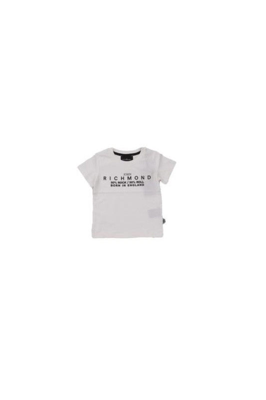 [해외배송] 24FW  주니어  존 리치몬드 티셔츠 RBA24048TS OFF WHITE