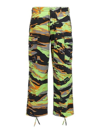 [해외배송] 23SS 이알엘 카고 팬츠 ERL06P003GREENRAVECAMO Multicolour