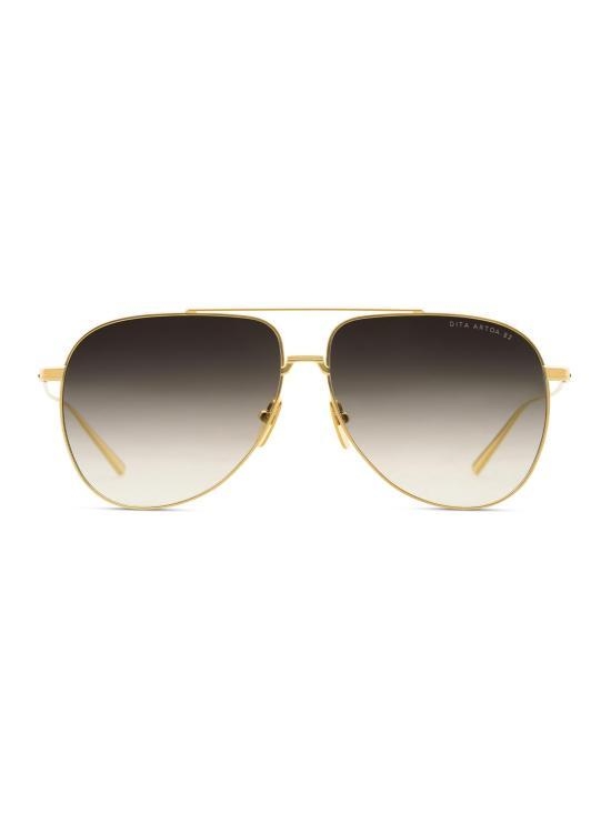 [해외배송] 24FW 디타 선글라스 DTS160 A 01 ARTOA 92 YELLOW GOLD METALLIC