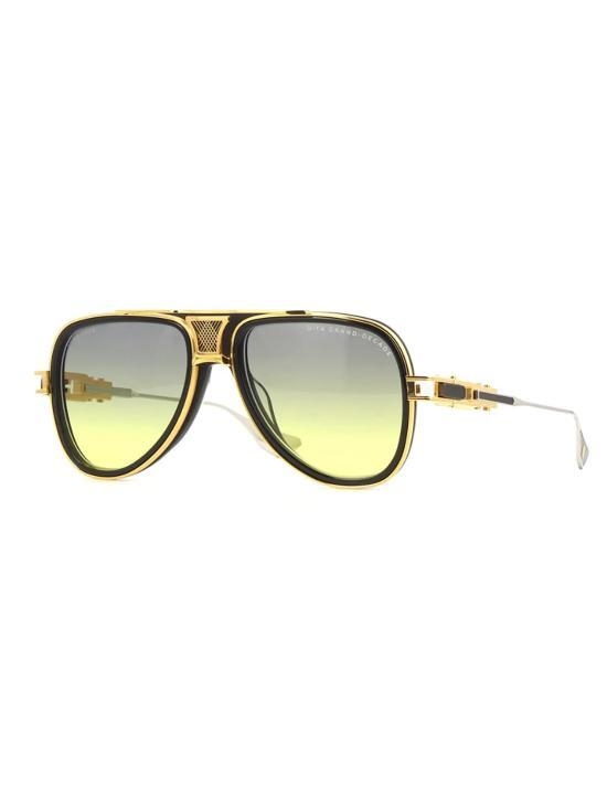 [해외배송] 24FW 디타 선글라스 DTS460 A 01 GRAND DECADE BLACK YELLOW GOLD SILVER