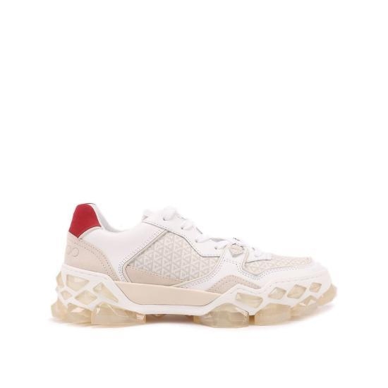 [해외배송] 23FW 지미추 스니커즈 DIAMOND X TRAINER M FHF 204 White