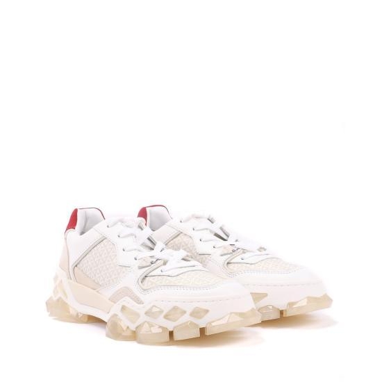 [해외배송] 23FW 지미추 스니커즈 DIAMOND X TRAINER M FHF 204 White