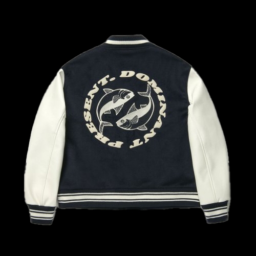 Tuna Varsity Jacket_Navy