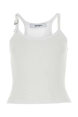 [해외배송] 24SS 기마구아스 민소매 티셔츠 NICA TOP WHITE White