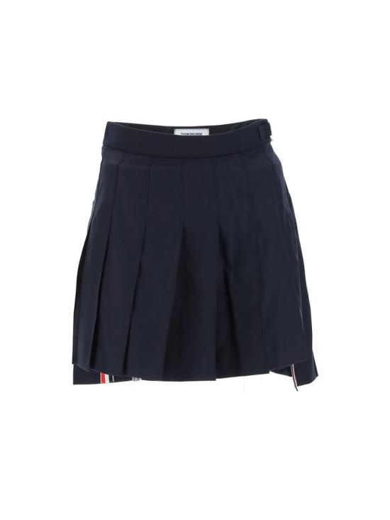 [해외배송] 24FW 톰브라운 미디 스커트 FGC402V 00626 415 Navy