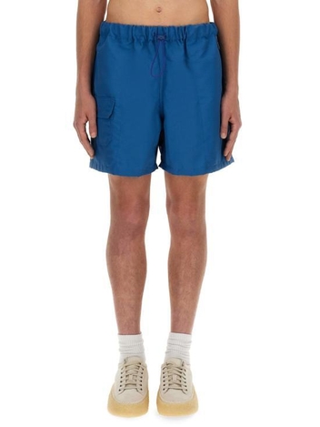 [해외배송] 24SS 하울린 숏팬츠 DOPPLER EFFECT SHORTS BLUE WATER REPELLENT NYLON Free BLUE WATER REPELLENT NYLON