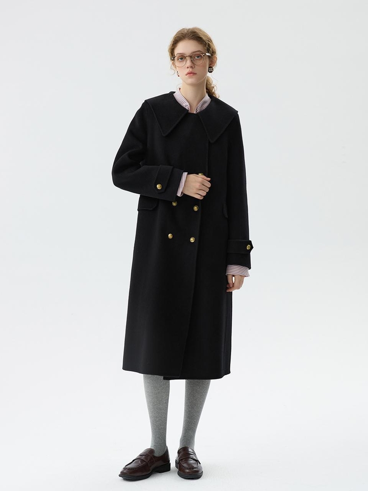 12/04 예약배송 WD_Big collar double coat_2color