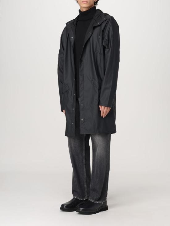 [해외배송] 24FW 레인스 자켓 12020 01 Black