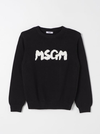 [해외배송] 24FW  키즈  엠에스지엠 풀오버 MSJUJP0751 10 Black