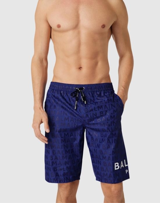 [해외배송] 24SS 발망 스윔팬츠 BWB730370429 BLUE