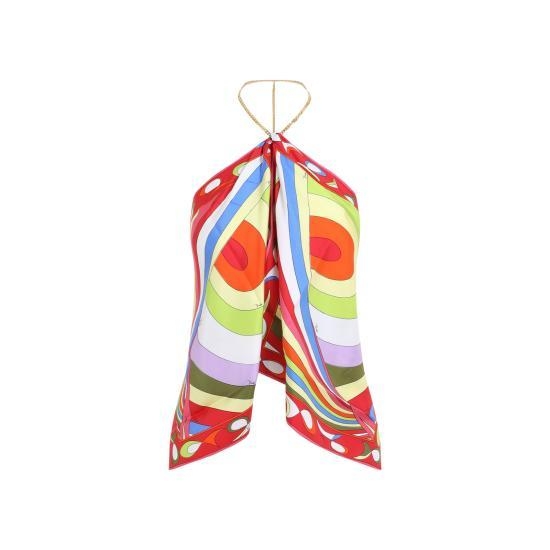 [해외배송] 24FW 에밀리오푸치 반팔 티셔츠 4URM304U871 MULTICOLOUR