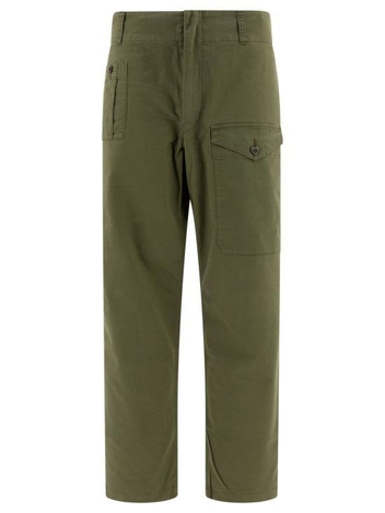 [해외배송] 24FW 휴먼메이드 스트레이트 팬츠 HM28PT014OLIVE DRAB Green