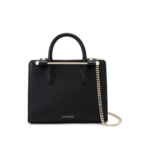 [해외배송] 25SS 스트라스 베리 가방 20241 100 150 MINI TOTE 100 Black