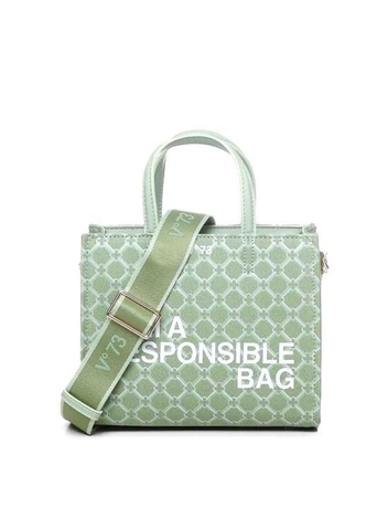 [해외배송] 24FW 브이73 크로스백 73BS7Q902RESPONSIBILITYLOGOSALVIA Light Green