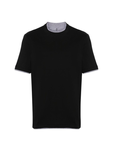 브루넬로쿠치넬리 SS25 T-shirt Brunello Cucinelli M0B137427  CCB75 BLACK