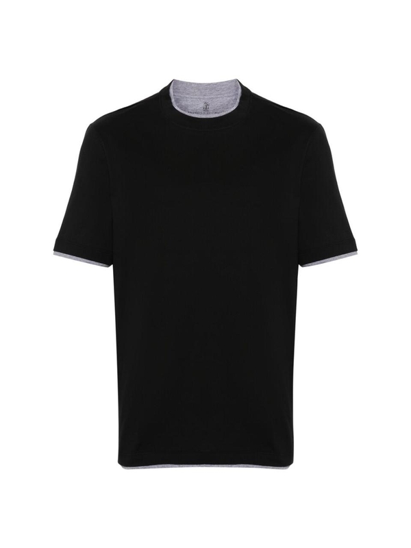 브루넬로쿠치넬리 SS25 T-shirt Brunello Cucinelli M0B137427  CCB75 BLACK