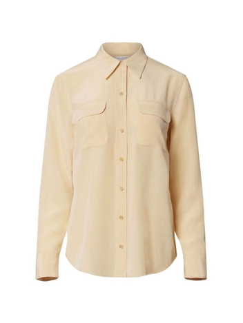 이큅먼트 SS25 Shirt Equipment Q23E231  BUFF NEUTRALS