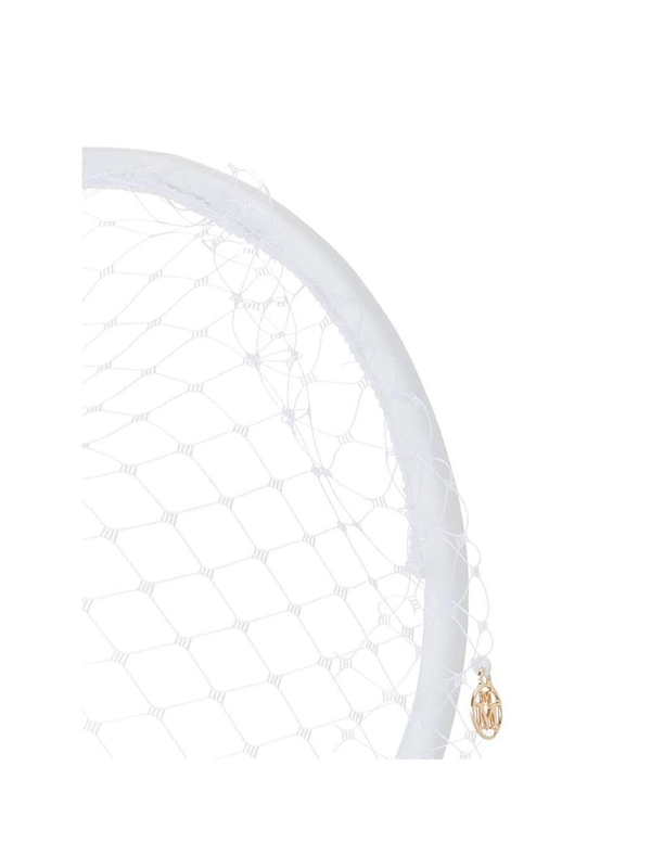 메종미쉘 SS25 Hair Accessory Maison Michel 2333002001 VEIL HEAD WHITE WHITE