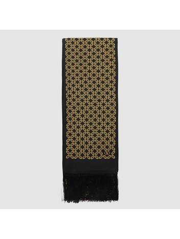 발렌티노 가라바니 SS25 Valentino Garavani Scarfs 6Y2E600AATRRCG NERO/GIALLO/ARANCIO